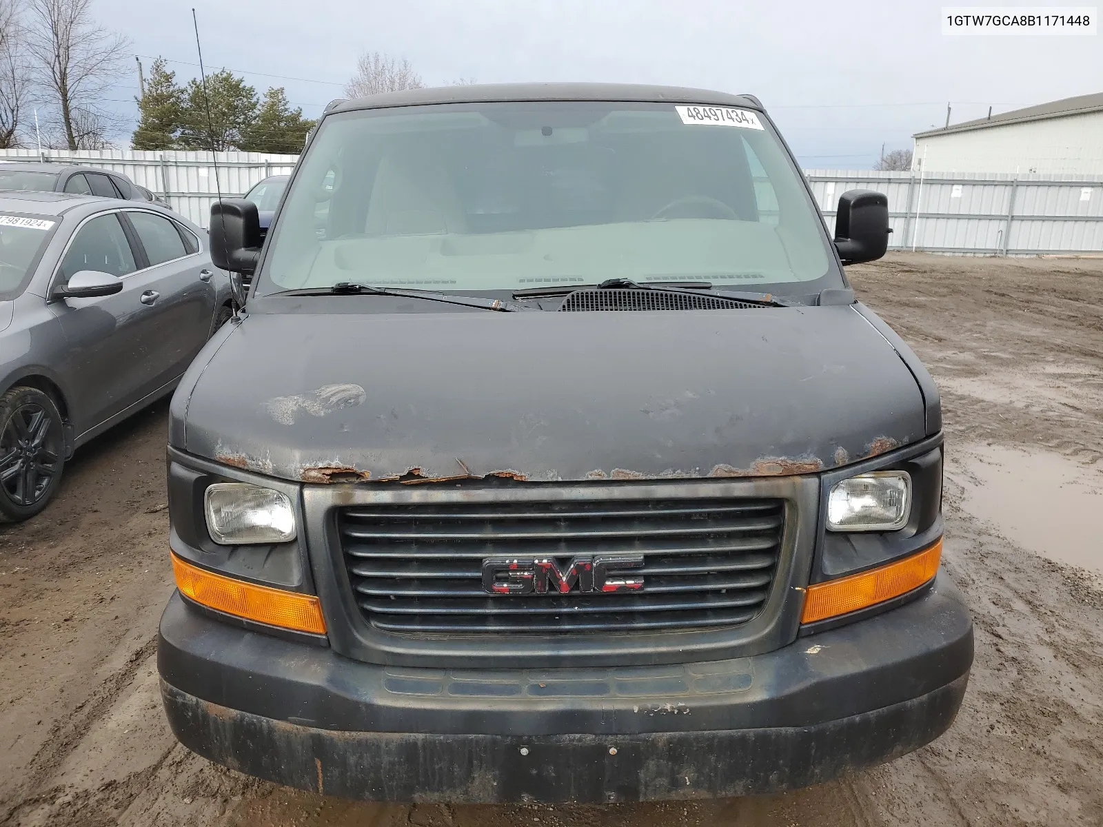 1GTW7GCA8B1171448 2011 GMC Savana G2500