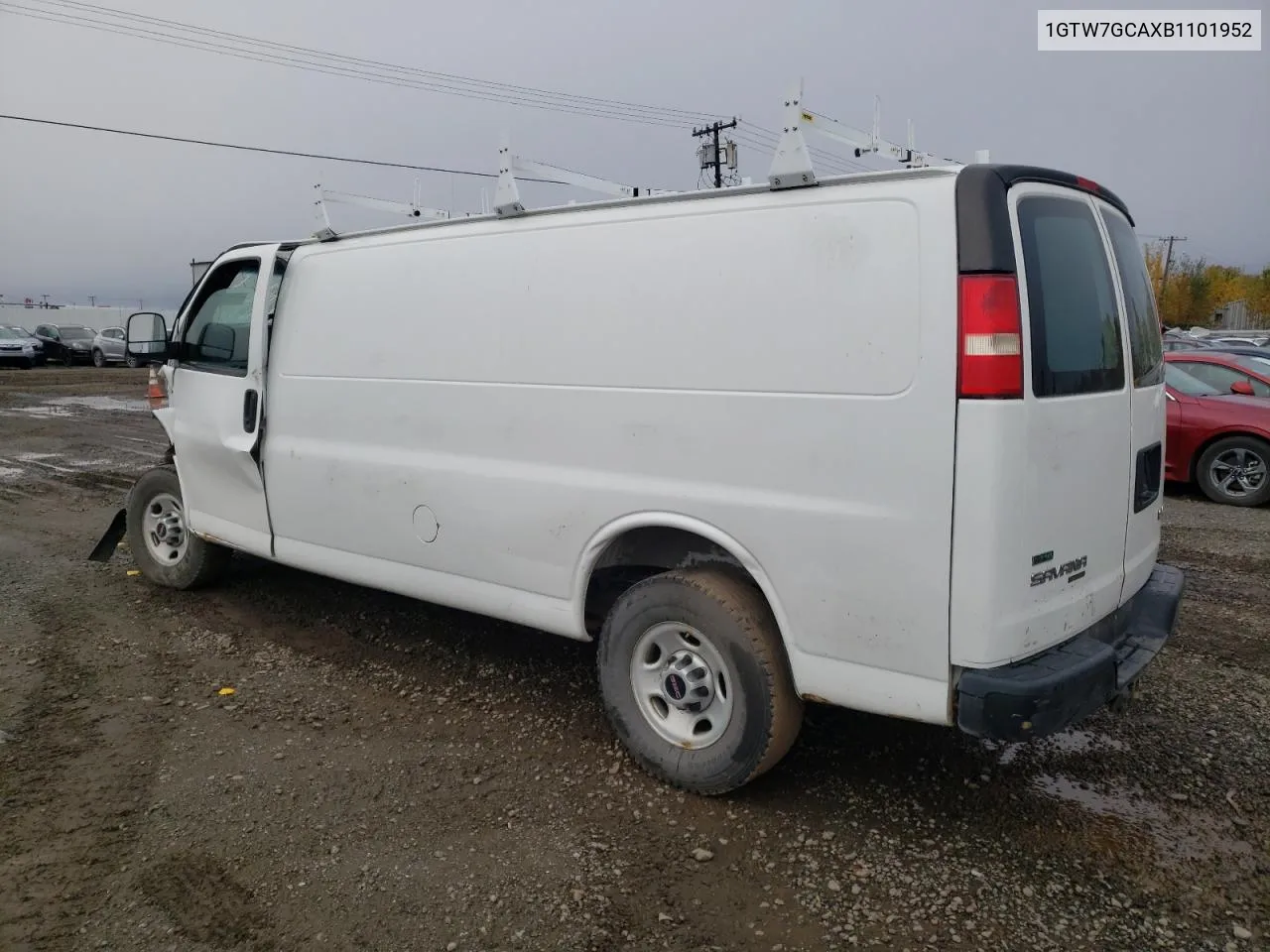 2011 GMC Savana G2500 VIN: 1GTW7GCAXB1101952 Lot: 72259384