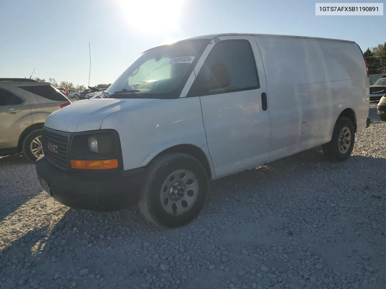 1GTS7AFX5B1190891 2011 GMC Savana G1500