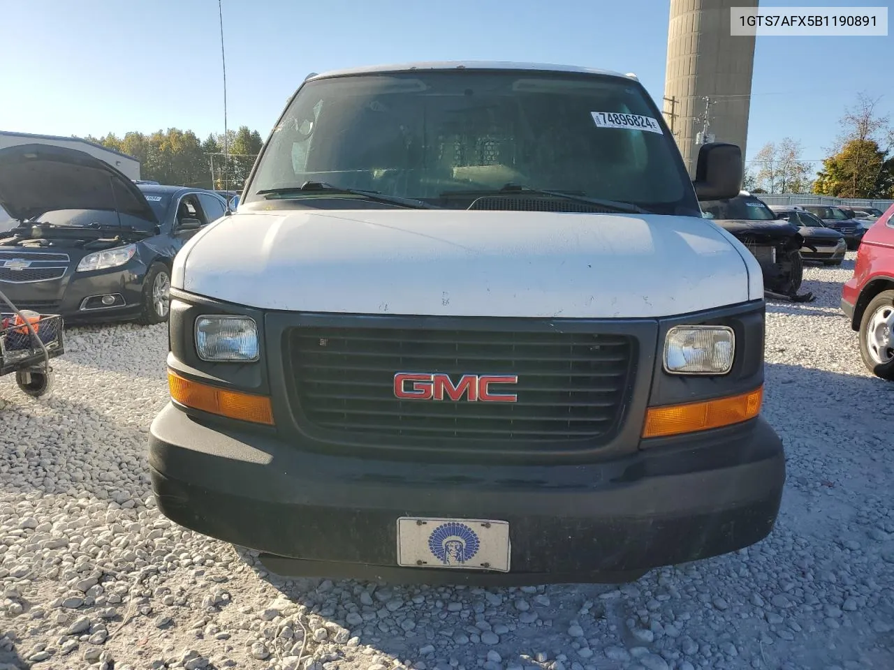 1GTS7AFX5B1190891 2011 GMC Savana G1500