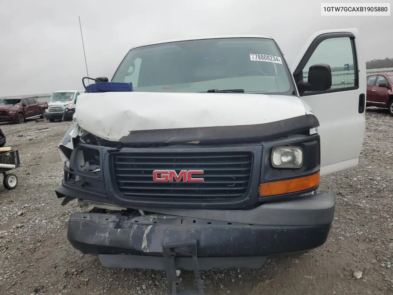 2011 GMC Savana G2500 VIN: 1GTW7GCAXB1905880 Lot: 78808234