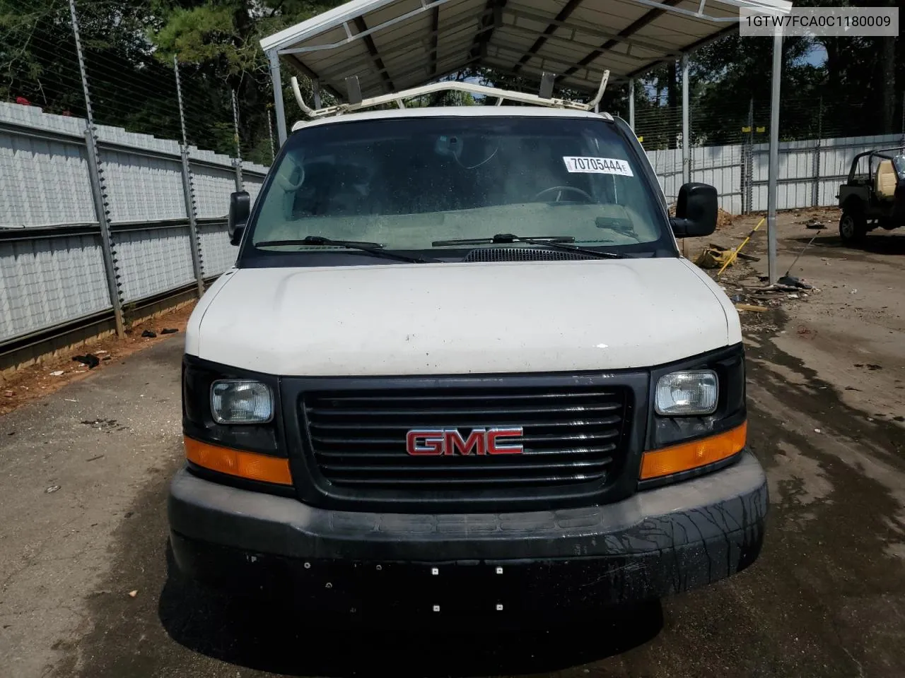 1GTW7FCA0C1180009 2012 GMC Savana G2500