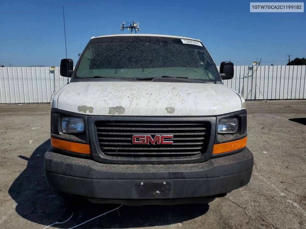 2012 GMC Savana G2500 VIN: 1GTW7GCA2C1199182 Lot: 73205204