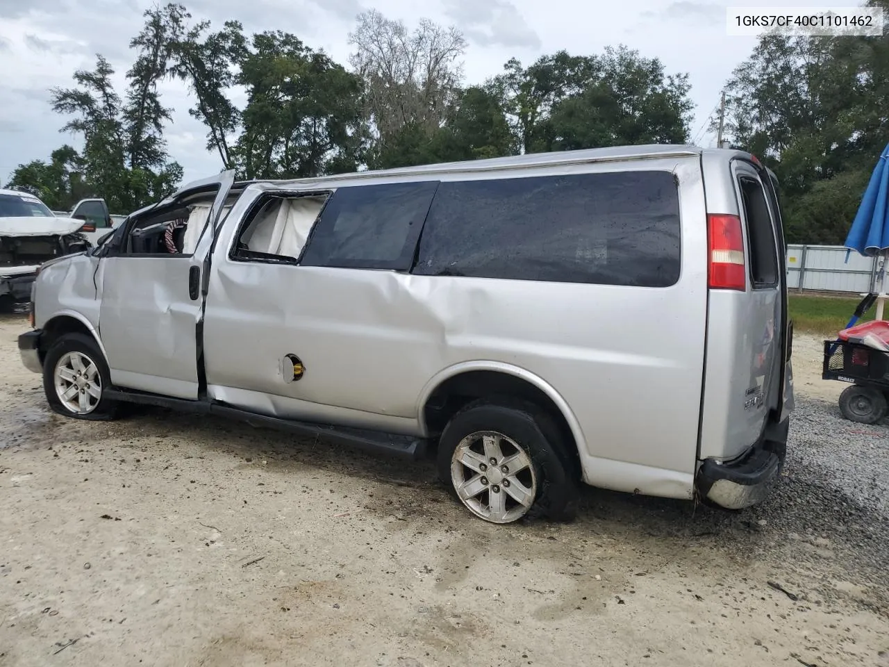 2012 GMC Savana G1500 Lt VIN: 1GKS7CF40C1101462 Lot: 73277844