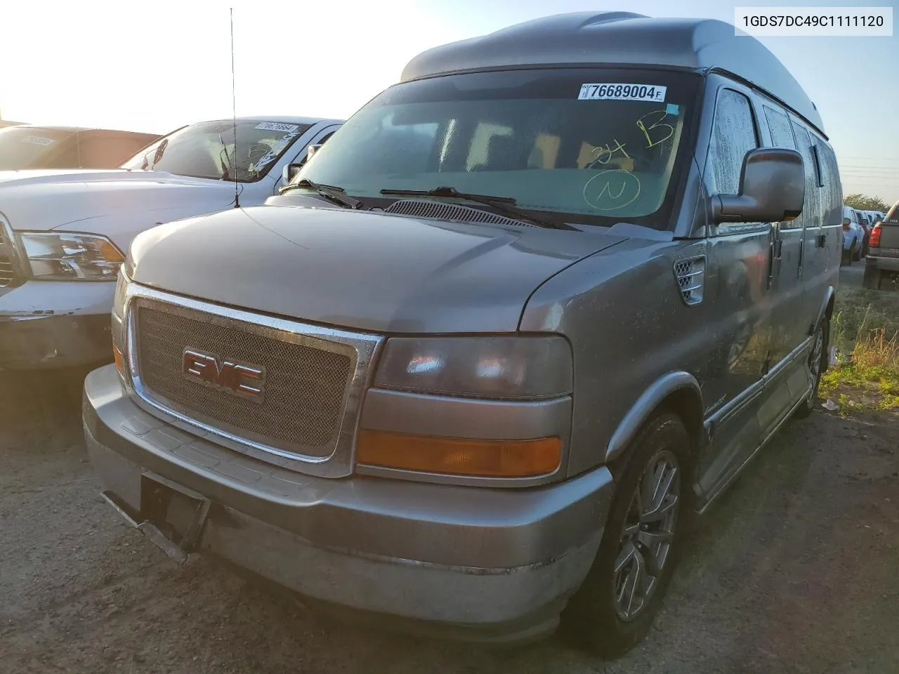 2012 GMC Savana Rv G1500 3Lt VIN: 1GDS7DC49C1111120 Lot: 76689004