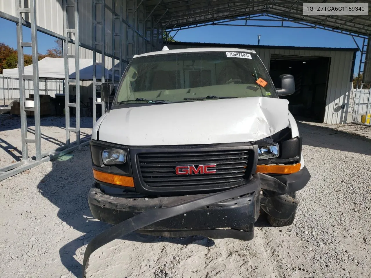 1GTZ7TCA6C1159340 2012 GMC Savana G3500