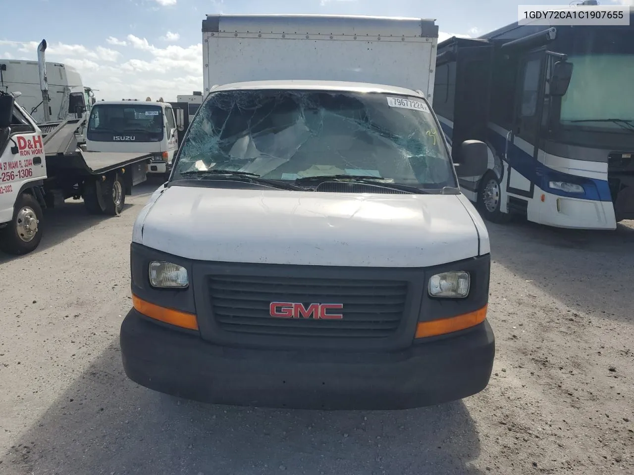 2012 GMC Savana Cutaway G3500 VIN: 1GDY72CA1C1907655 Lot: 79677224