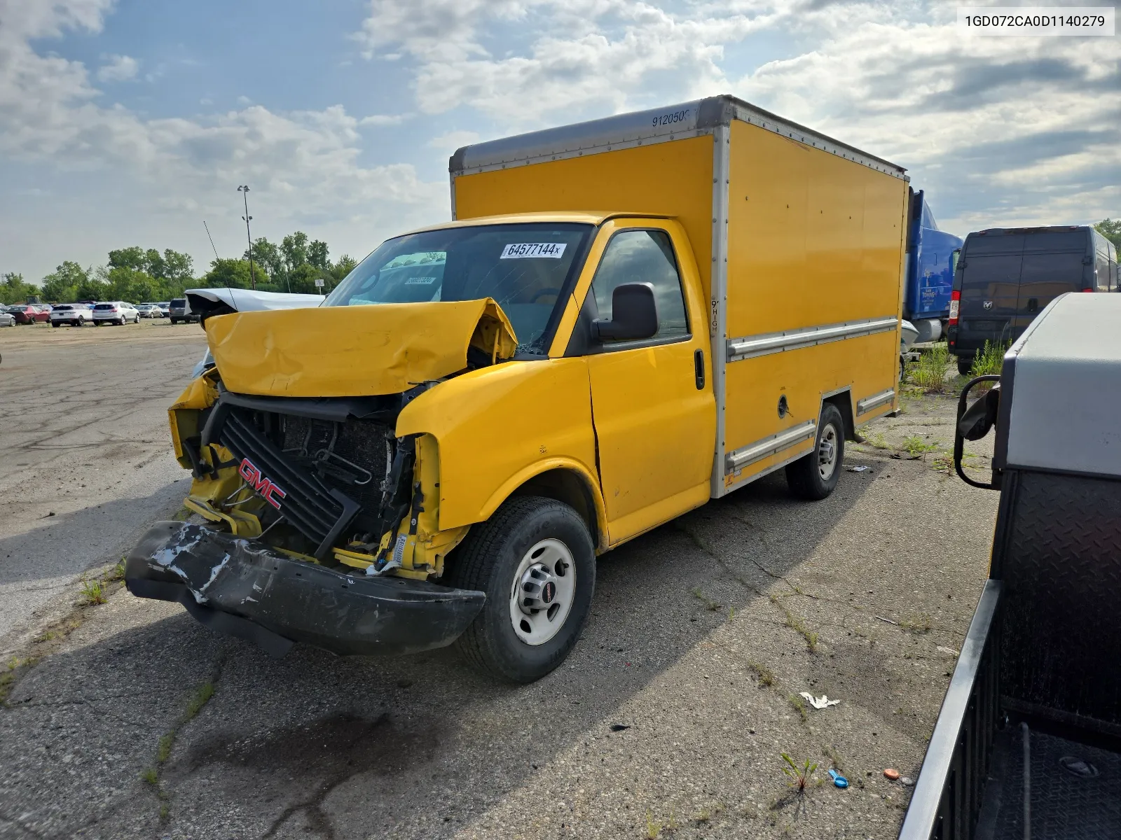 2013 GMC Savana Cutaway G3500 VIN: 1GD072CA0D1140279 Lot: 64577144