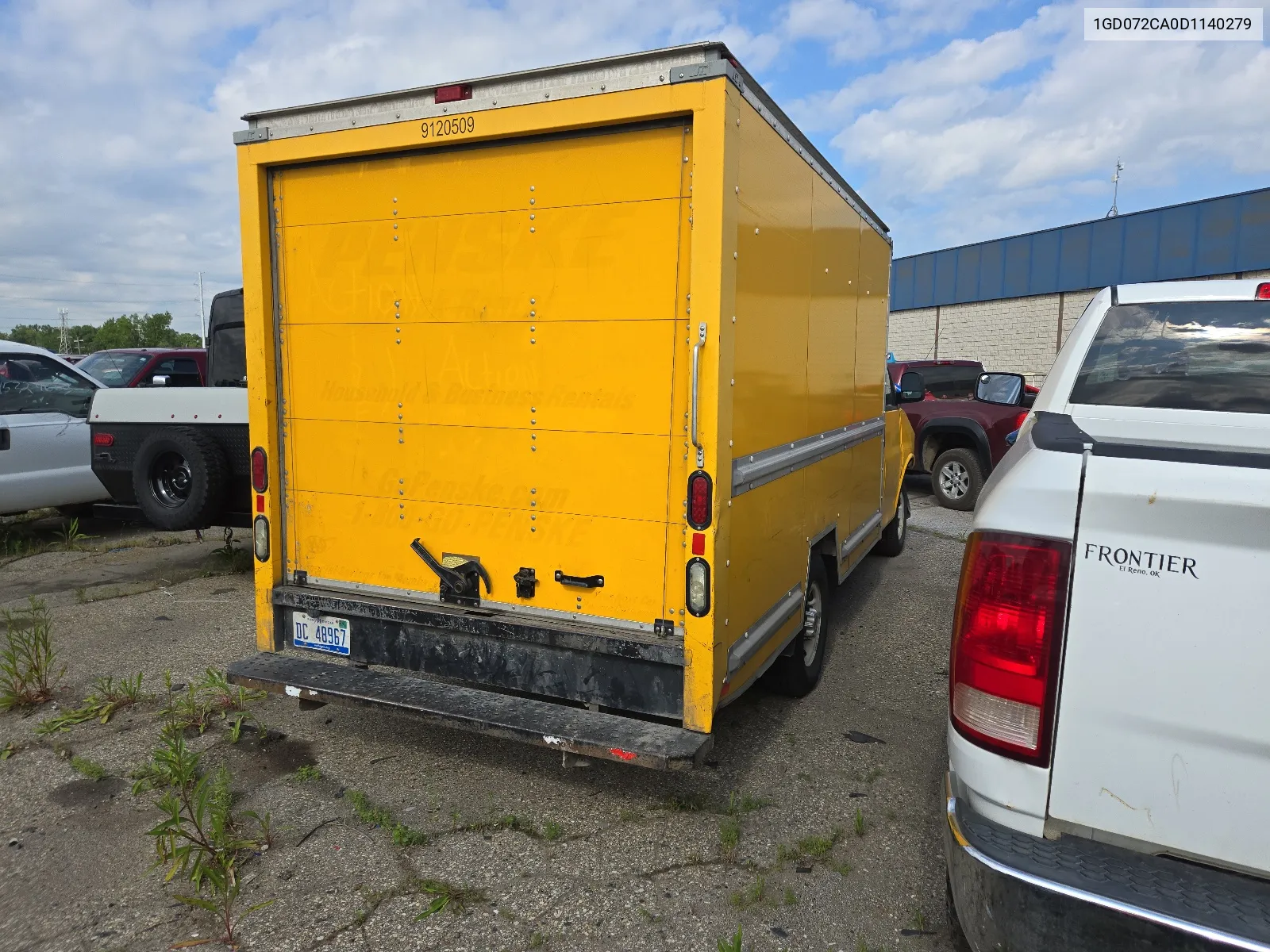 2013 GMC Savana Cutaway G3500 VIN: 1GD072CA0D1140279 Lot: 64577144