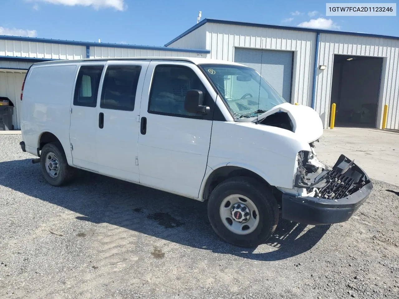 2013 GMC Savana G2500 VIN: 1GTW7FCA2D1123246 Lot: 72900594