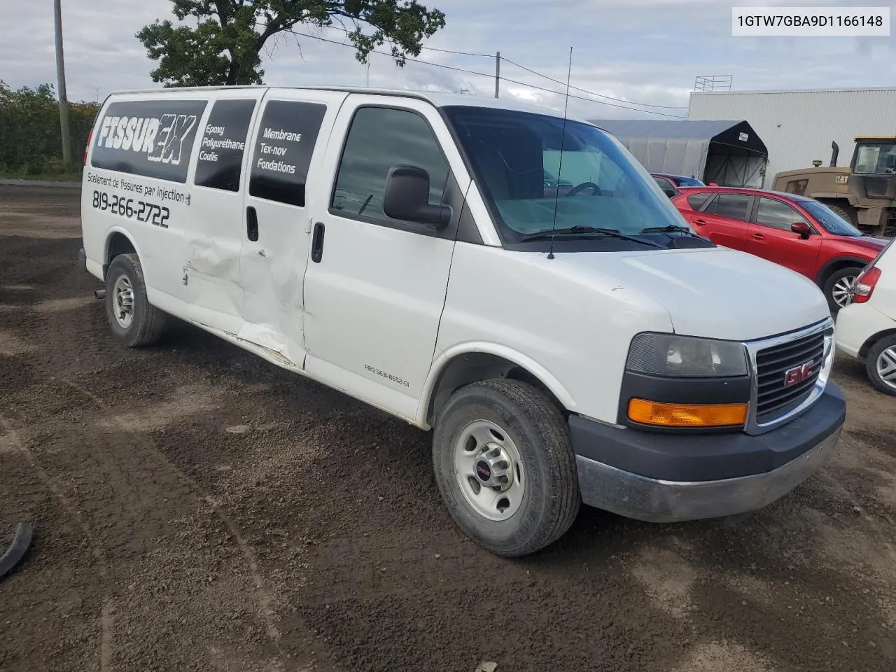 2013 GMC Savana G2500 VIN: 1GTW7GBA9D1166148 Lot: 73471464