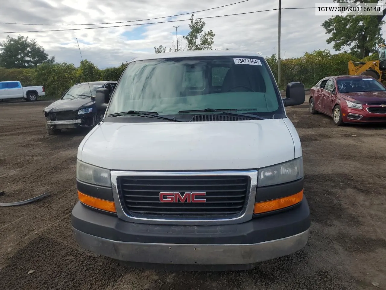 2013 GMC Savana G2500 VIN: 1GTW7GBA9D1166148 Lot: 73471464