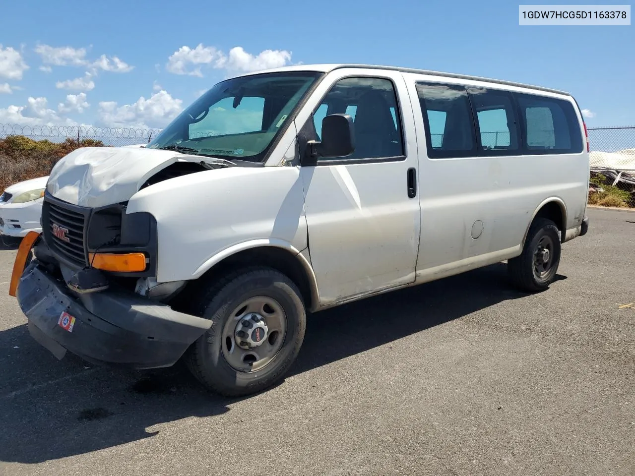 2013 GMC Savana G2500 Paratransit VIN: 1GDW7HCG5D1163378 Lot: 73613294