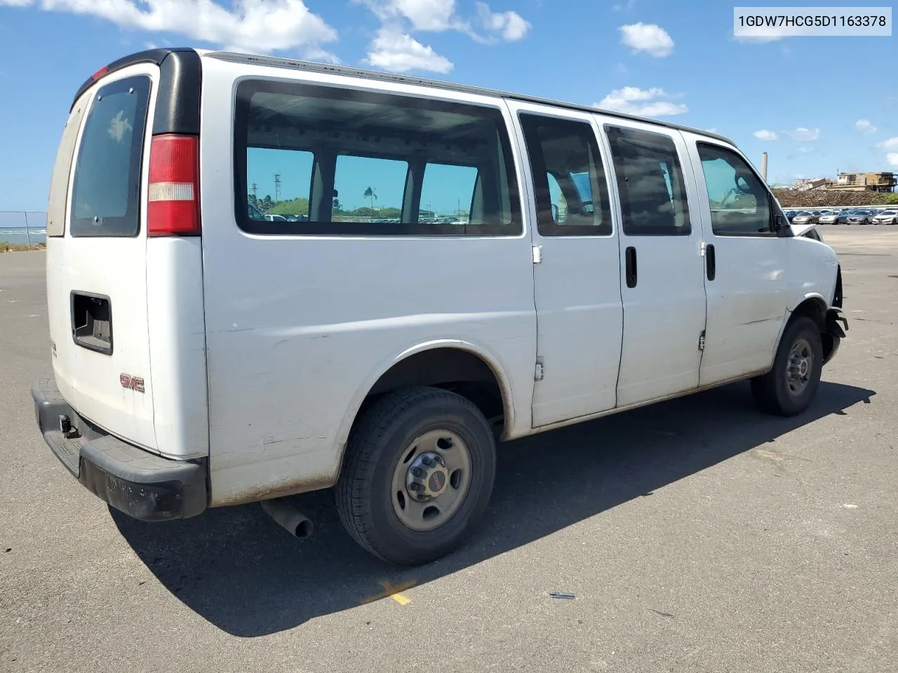 2013 GMC Savana G2500 Paratransit VIN: 1GDW7HCG5D1163378 Lot: 73613294