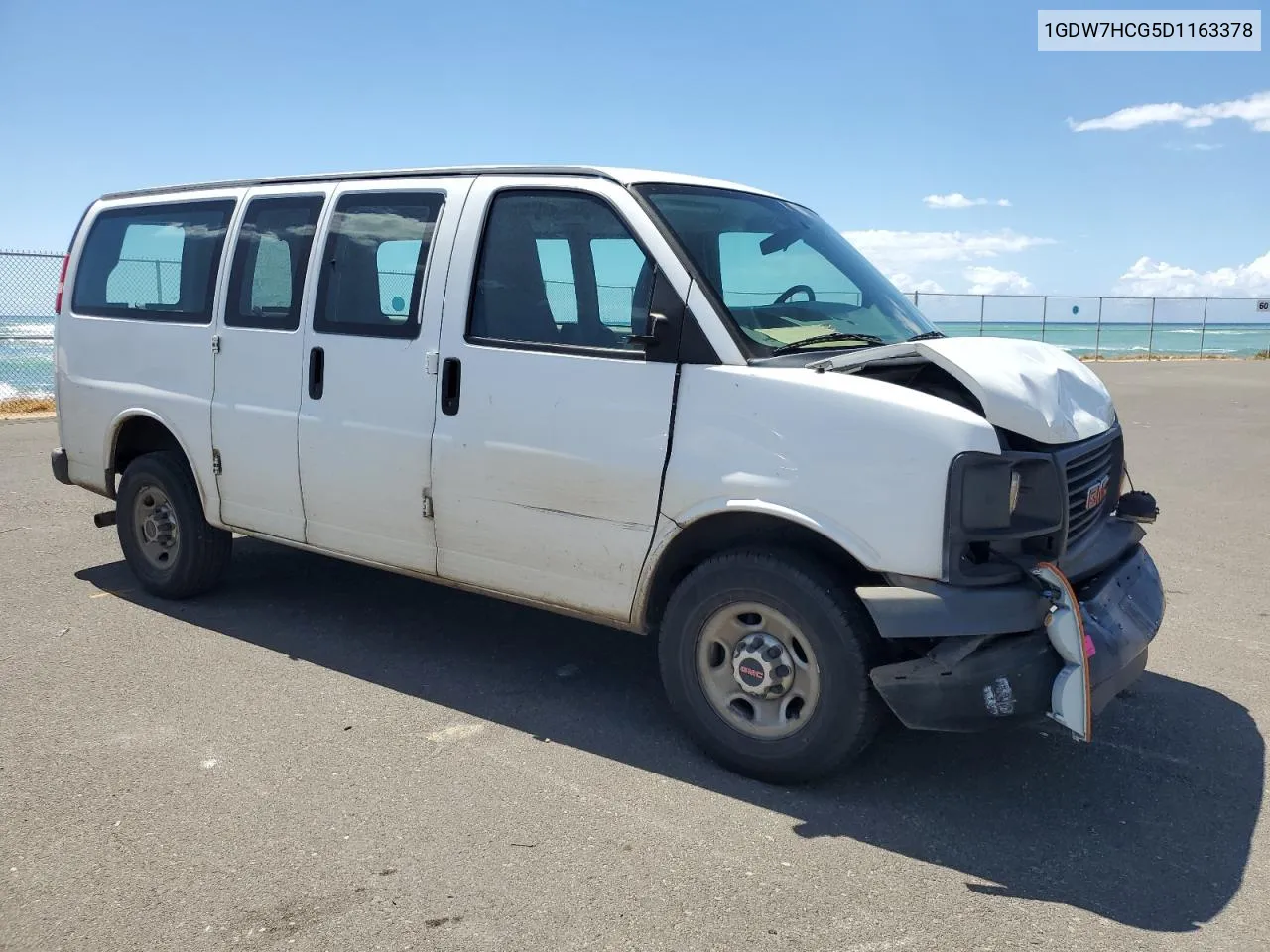 2013 GMC Savana G2500 Paratransit VIN: 1GDW7HCG5D1163378 Lot: 73613294