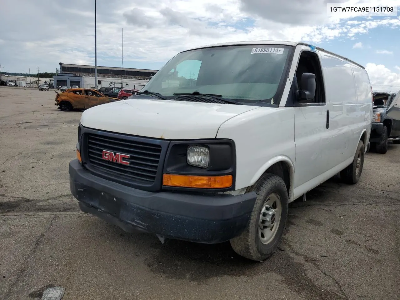 2014 GMC Savana G2500 VIN: 1GTW7FCA9E1151708 Lot: 61990114