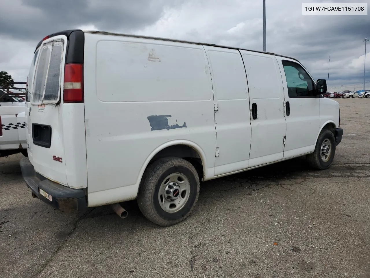 1GTW7FCA9E1151708 2014 GMC Savana G2500