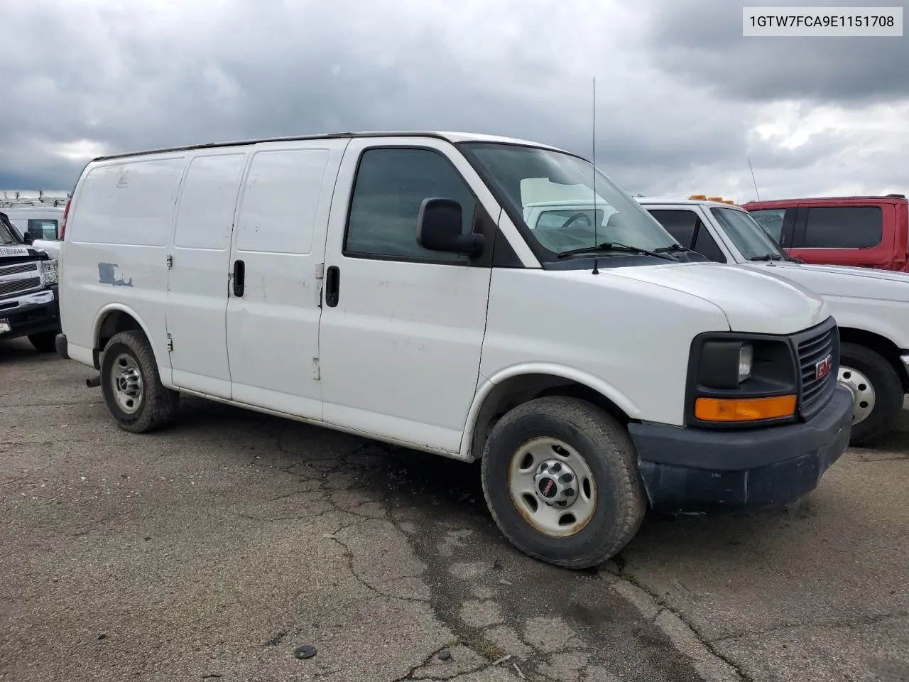 2014 GMC Savana G2500 VIN: 1GTW7FCA9E1151708 Lot: 61990114