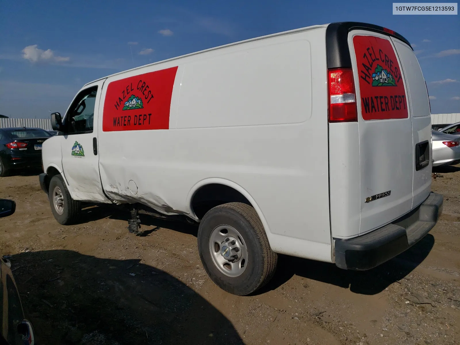 1GTW7FCG5E1213593 2014 GMC Savana G2500