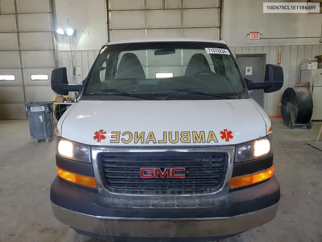 2014 GMC Savana Cutaway G4500 VIN: 1GD675CL1E1186489 Lot: 71373234