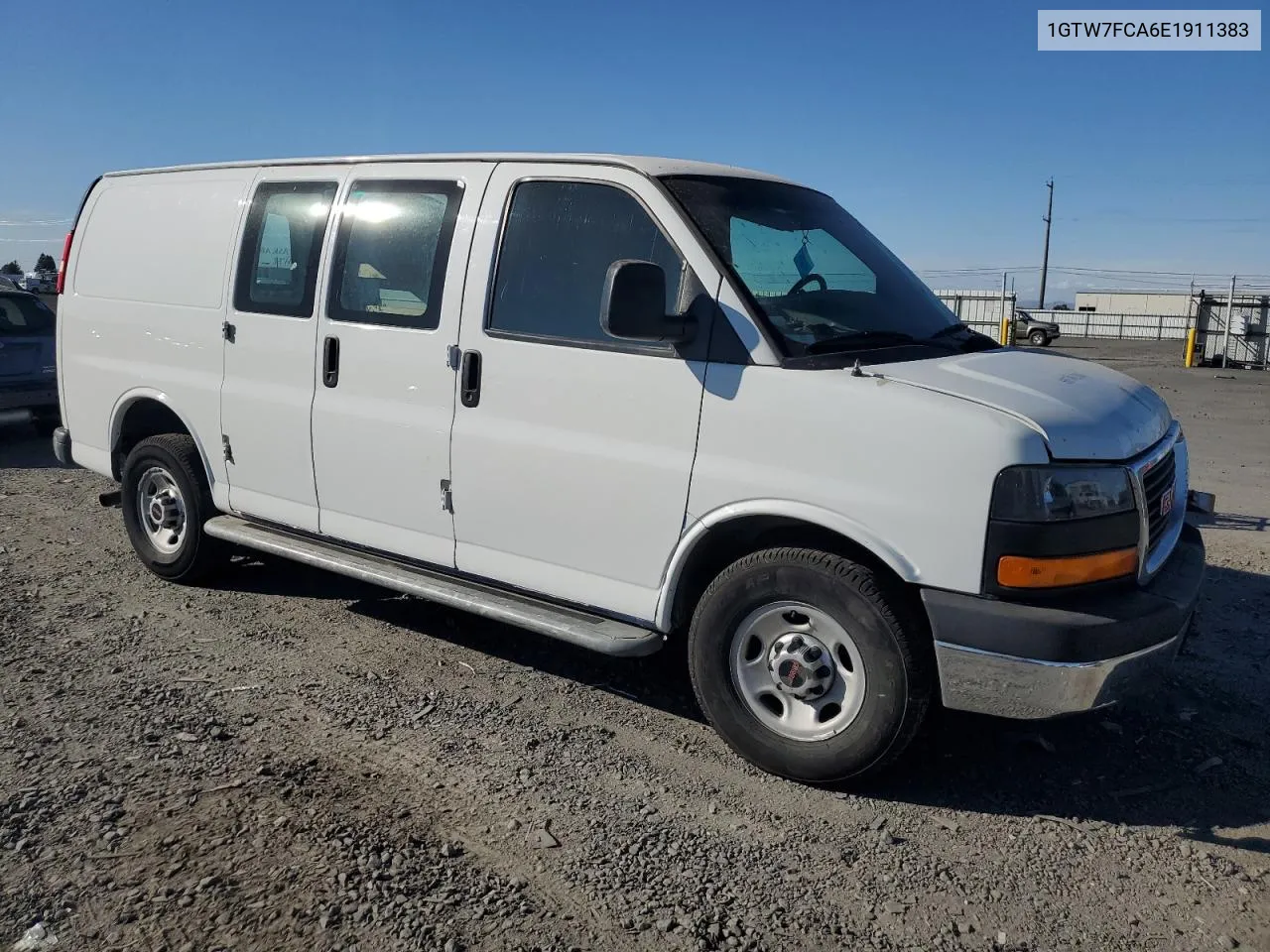 2014 GMC Savana G2500 VIN: 1GTW7FCA6E1911383 Lot: 72476124