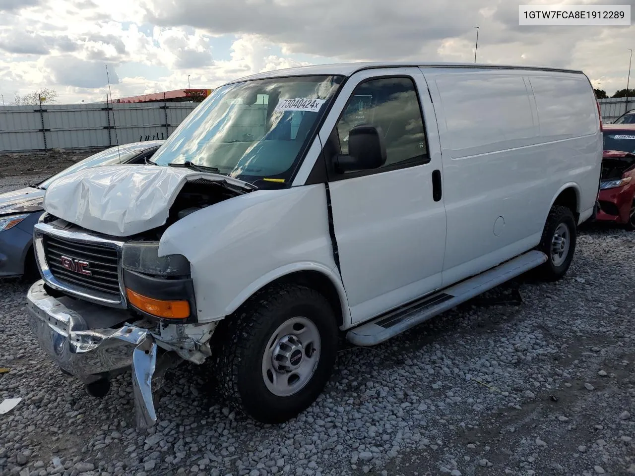 2014 GMC Savana G2500 VIN: 1GTW7FCA8E1912289 Lot: 73040424