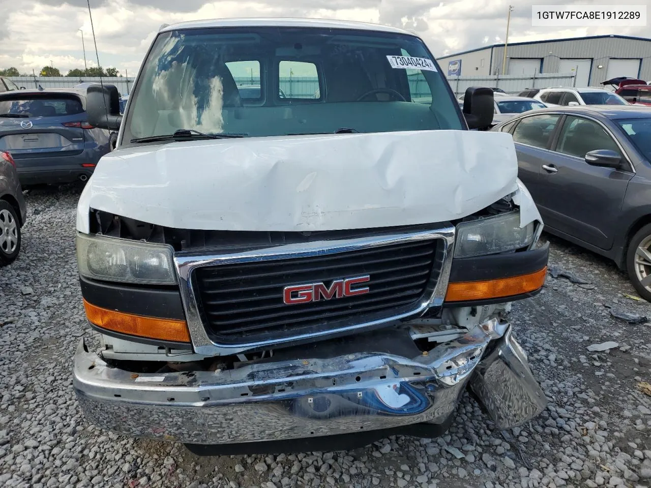 2014 GMC Savana G2500 VIN: 1GTW7FCA8E1912289 Lot: 73040424