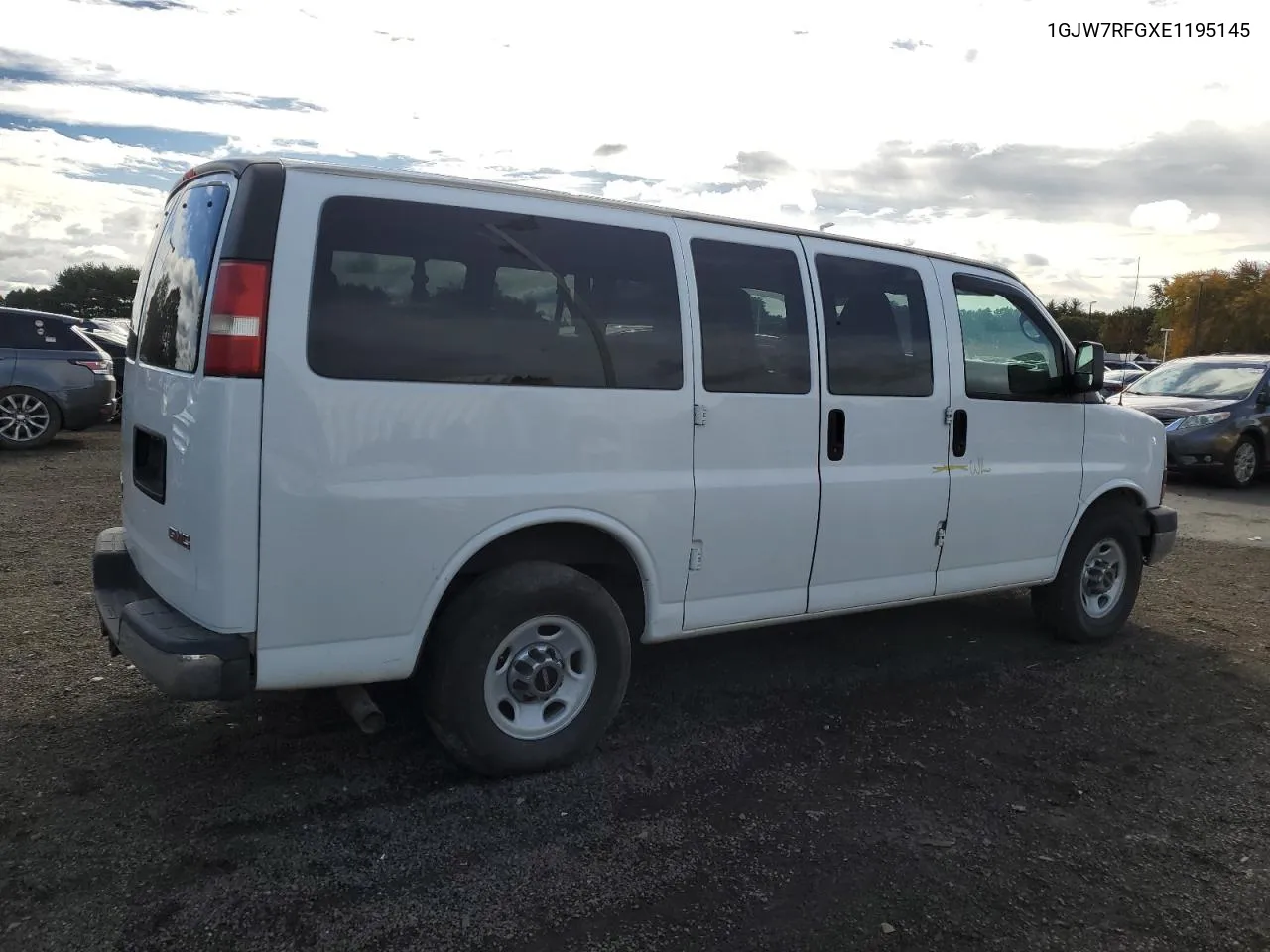 2014 GMC Savana G2500 Lt VIN: 1GJW7RFGXE1195145 Lot: 76233734