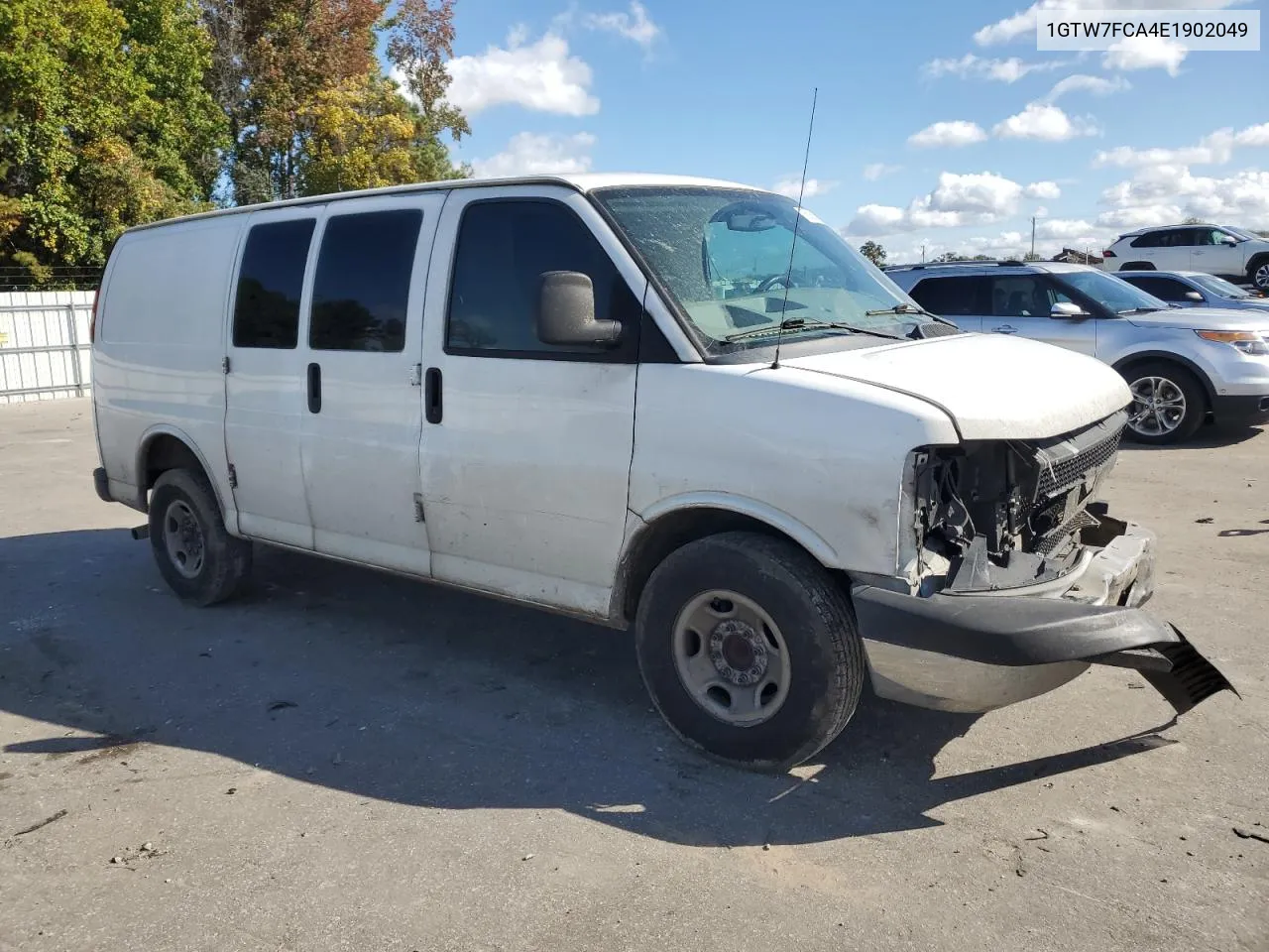 2014 GMC Savana G2500 VIN: 1GTW7FCA4E1902049 Lot: 76386934