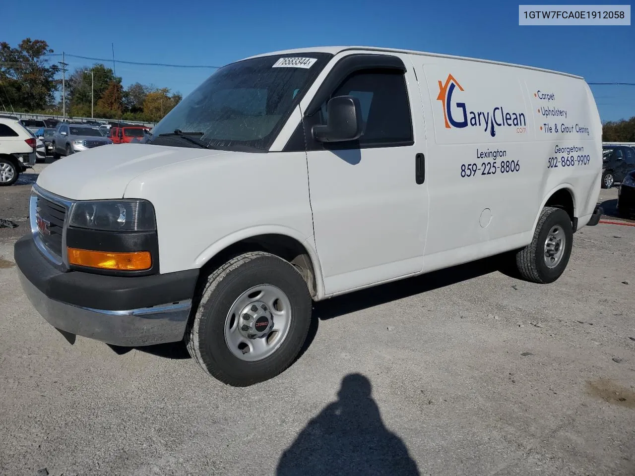 2014 GMC Savana G2500 VIN: 1GTW7FCA0E1912058 Lot: 76583344