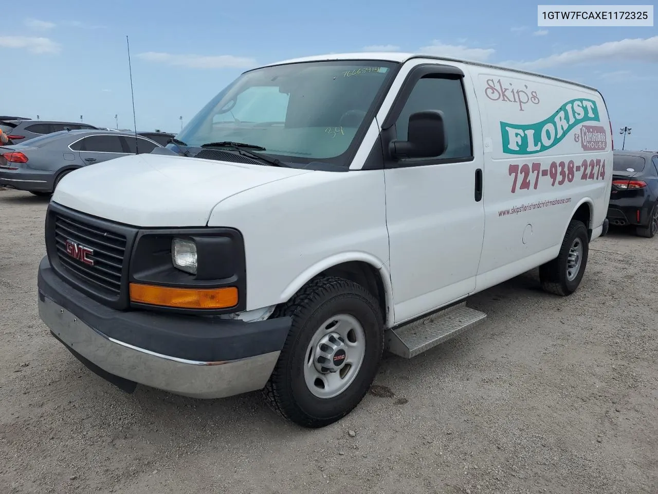 2014 GMC Savana G2500 VIN: 1GTW7FCAXE1172325 Lot: 76668414