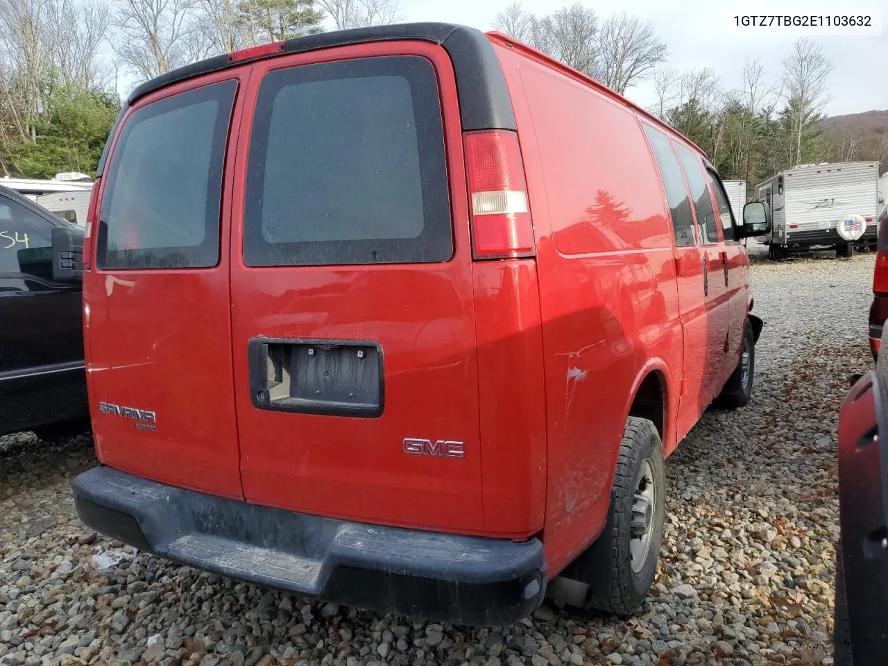 2014 GMC Savana G3500 VIN: 1GTZ7TBG2E1103632 Lot: 78161434