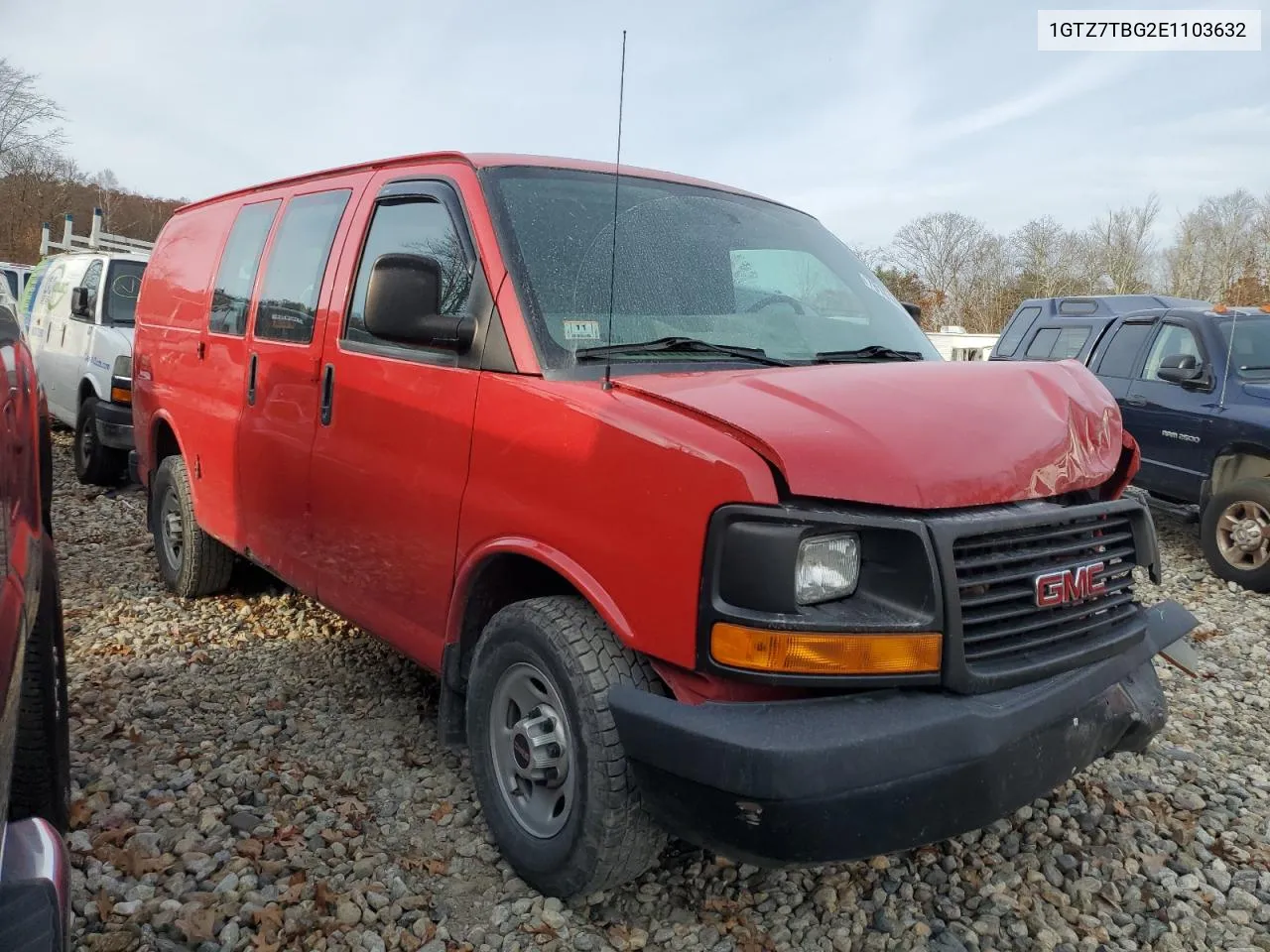 2014 GMC Savana G3500 VIN: 1GTZ7TBG2E1103632 Lot: 78161434