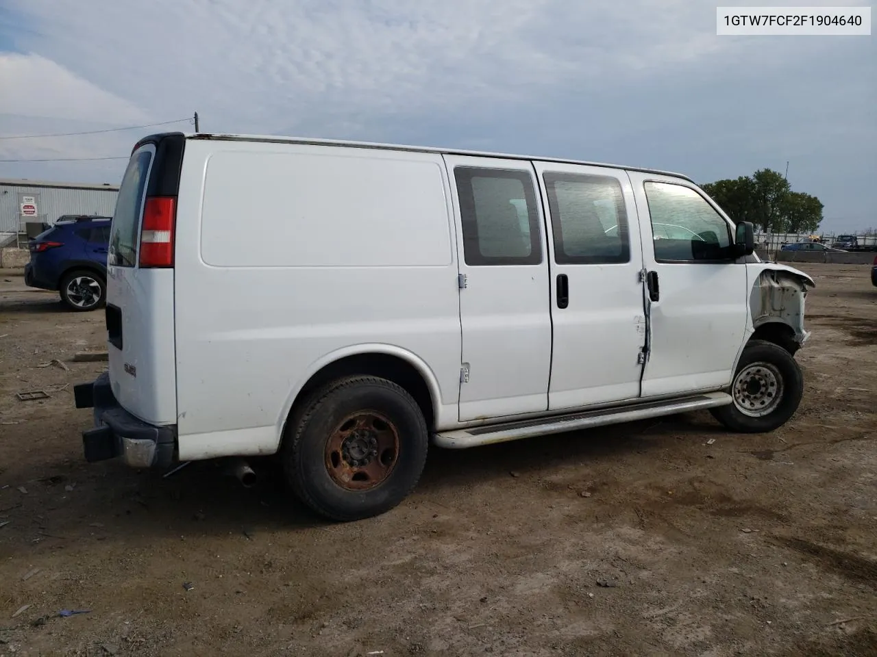 2015 GMC Savana G2500 VIN: 1GTW7FCF2F1904640 Lot: 71455204