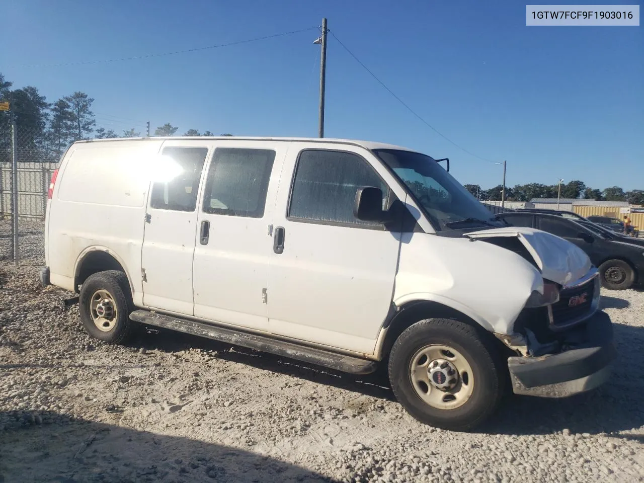 2015 GMC Savana G2500 VIN: 1GTW7FCF9F1903016 Lot: 76503904