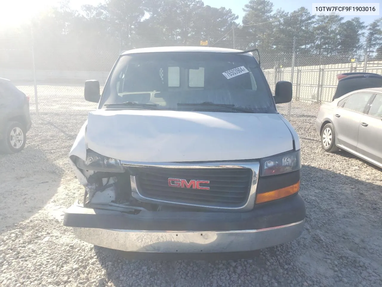 2015 GMC Savana G2500 VIN: 1GTW7FCF9F1903016 Lot: 76503904