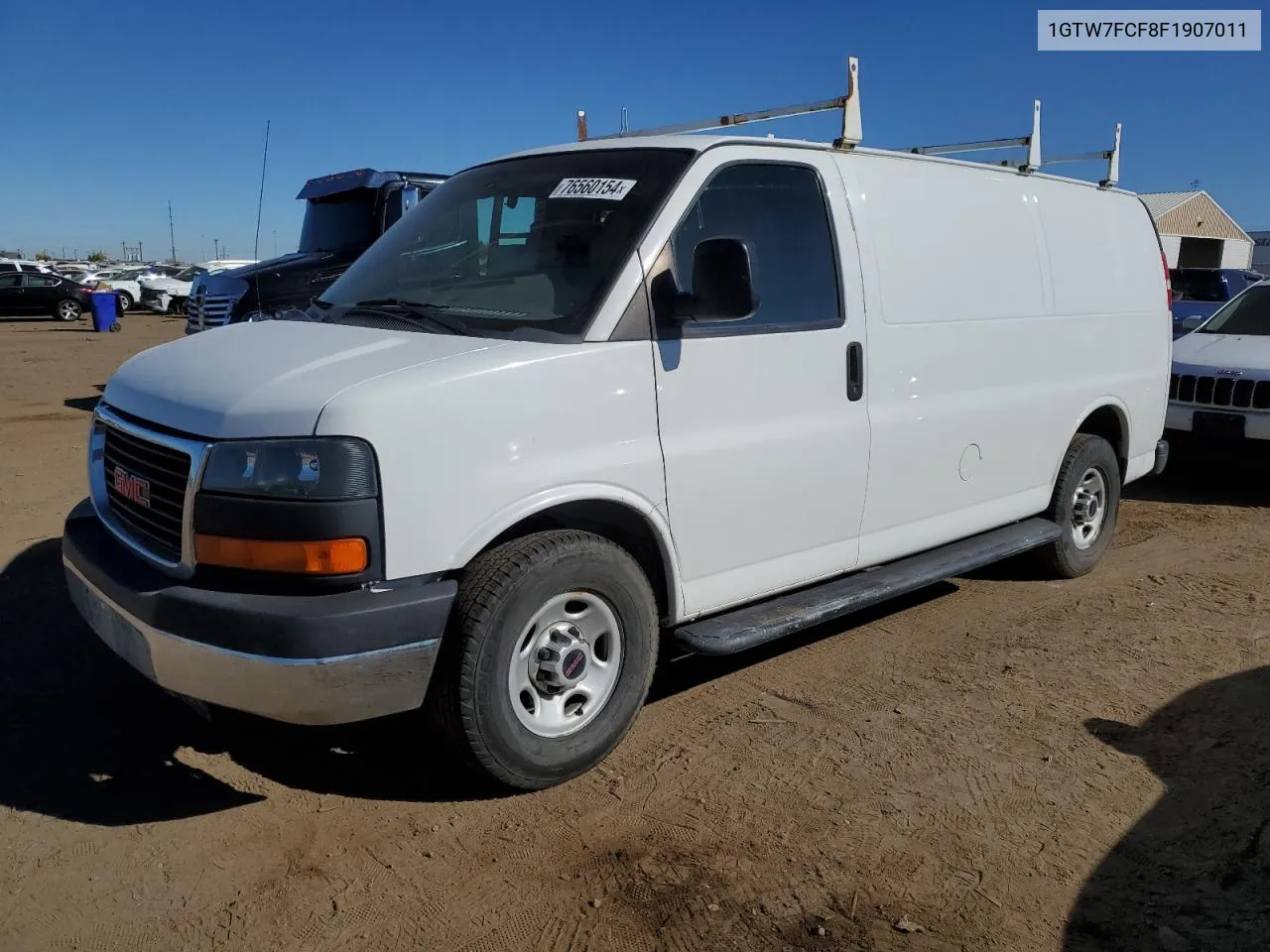 1GTW7FCF8F1907011 2015 GMC Savana G2500