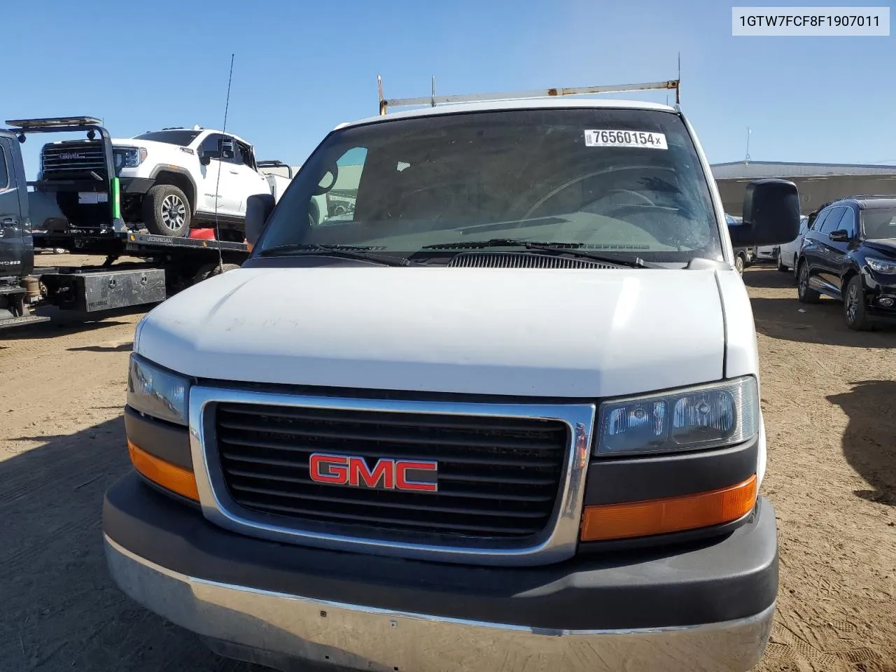 2015 GMC Savana G2500 VIN: 1GTW7FCF8F1907011 Lot: 76560154