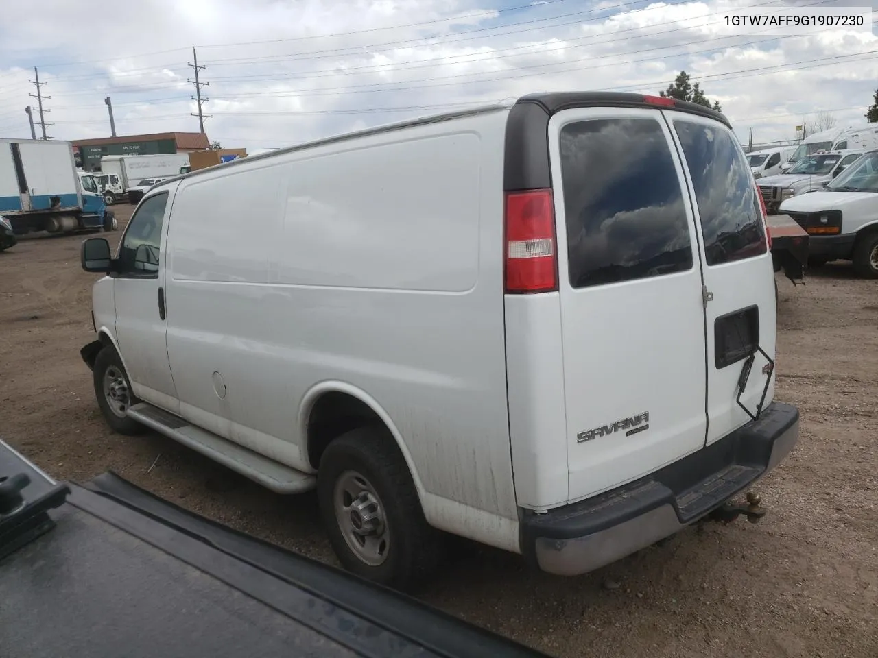 1GTW7AFF9G1907230 2016 GMC Savana G2500