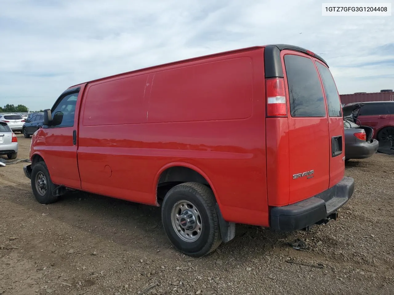 2016 GMC Savana G3500 VIN: 1GTZ7GFG3G1204408 Lot: 60482244