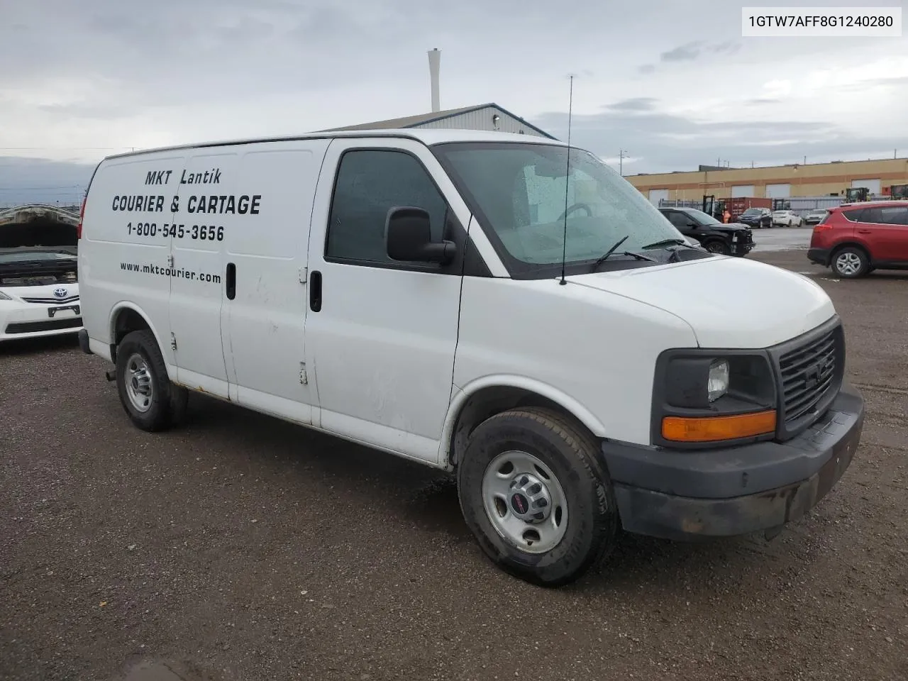 2016 GMC Savana G2500 VIN: 1GTW7AFF8G1240280 Lot: 66089604