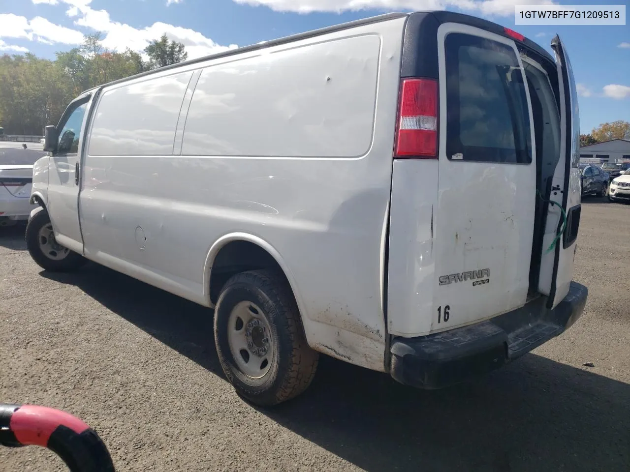 1GTW7BFF7G1209513 2016 GMC Savana G2500