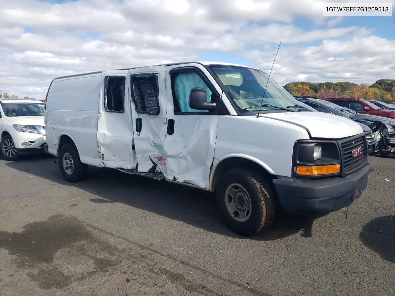 1GTW7BFF7G1209513 2016 GMC Savana G2500