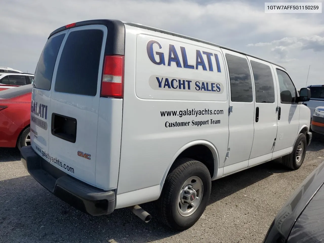 2016 GMC Savana G2500 VIN: 1GTW7AFF5G1150259 Lot: 74745784