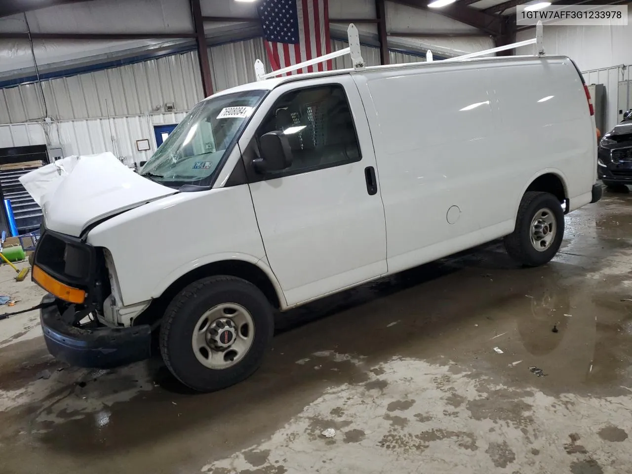 1GTW7AFF3G1233978 2016 GMC Savana G2500