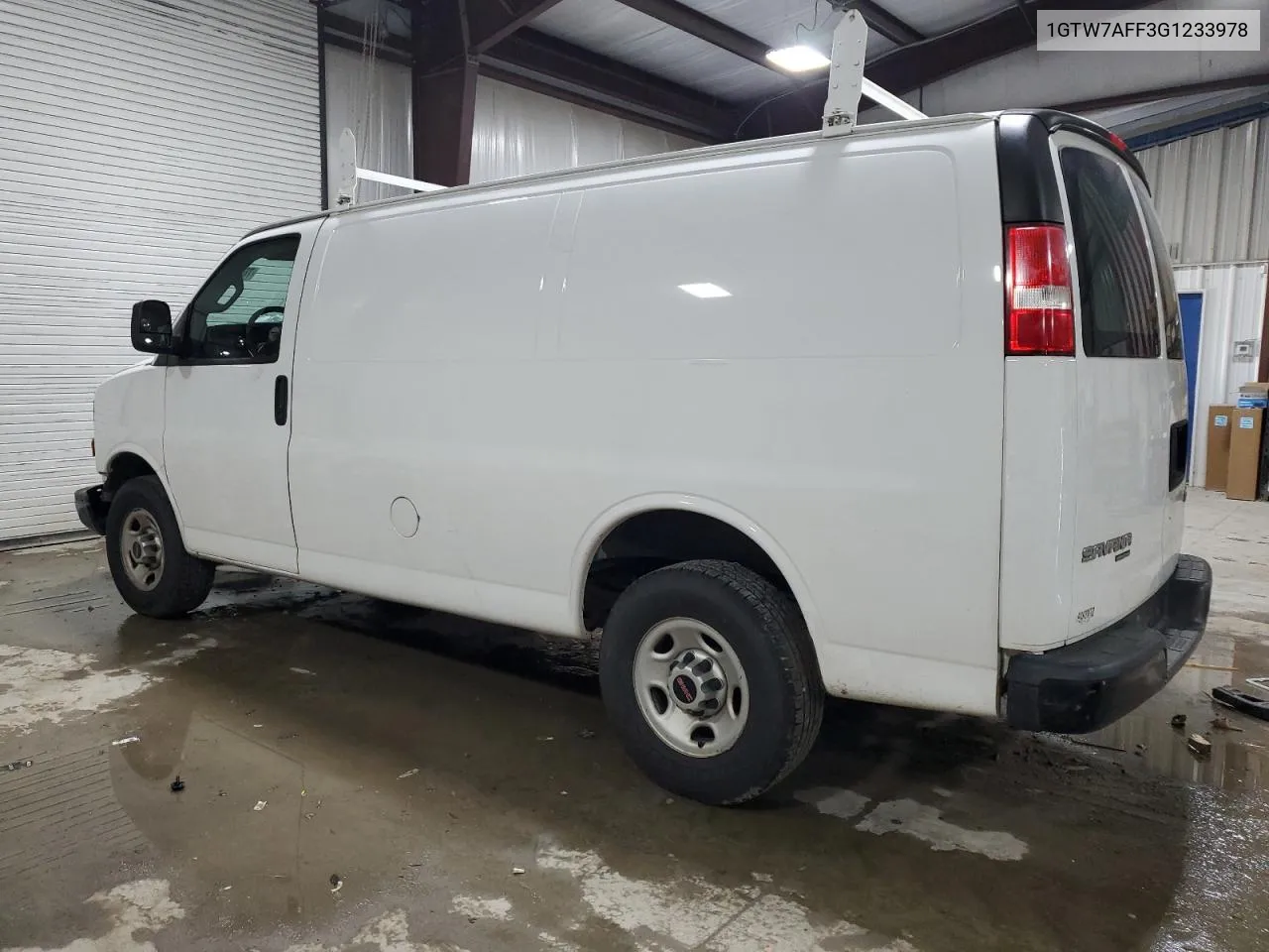 1GTW7AFF3G1233978 2016 GMC Savana G2500