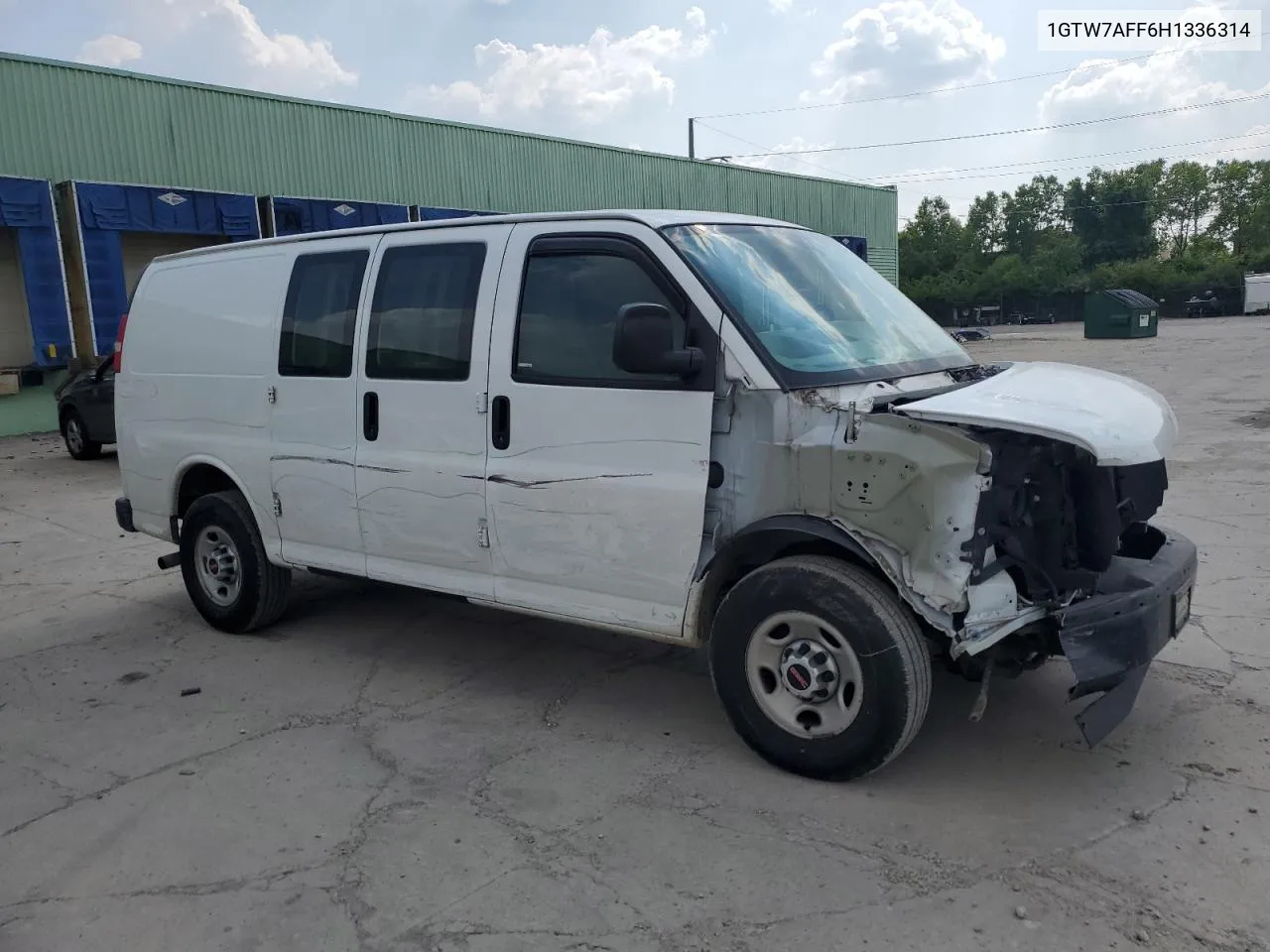 2017 GMC Savana G2500 VIN: 1GTW7AFF6H1336314 Lot: 59736254