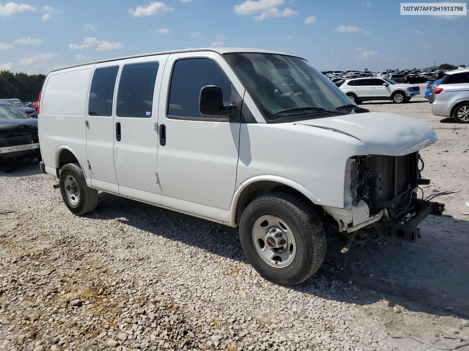 2017 GMC Savana G2500 VIN: 1GTW7AFF3H1913798 Lot: 68015694