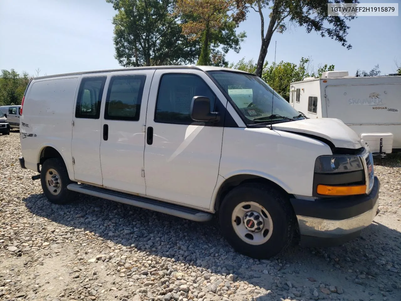 2017 GMC Savana G2500 VIN: 1GTW7AFF2H1915879 Lot: 69723284