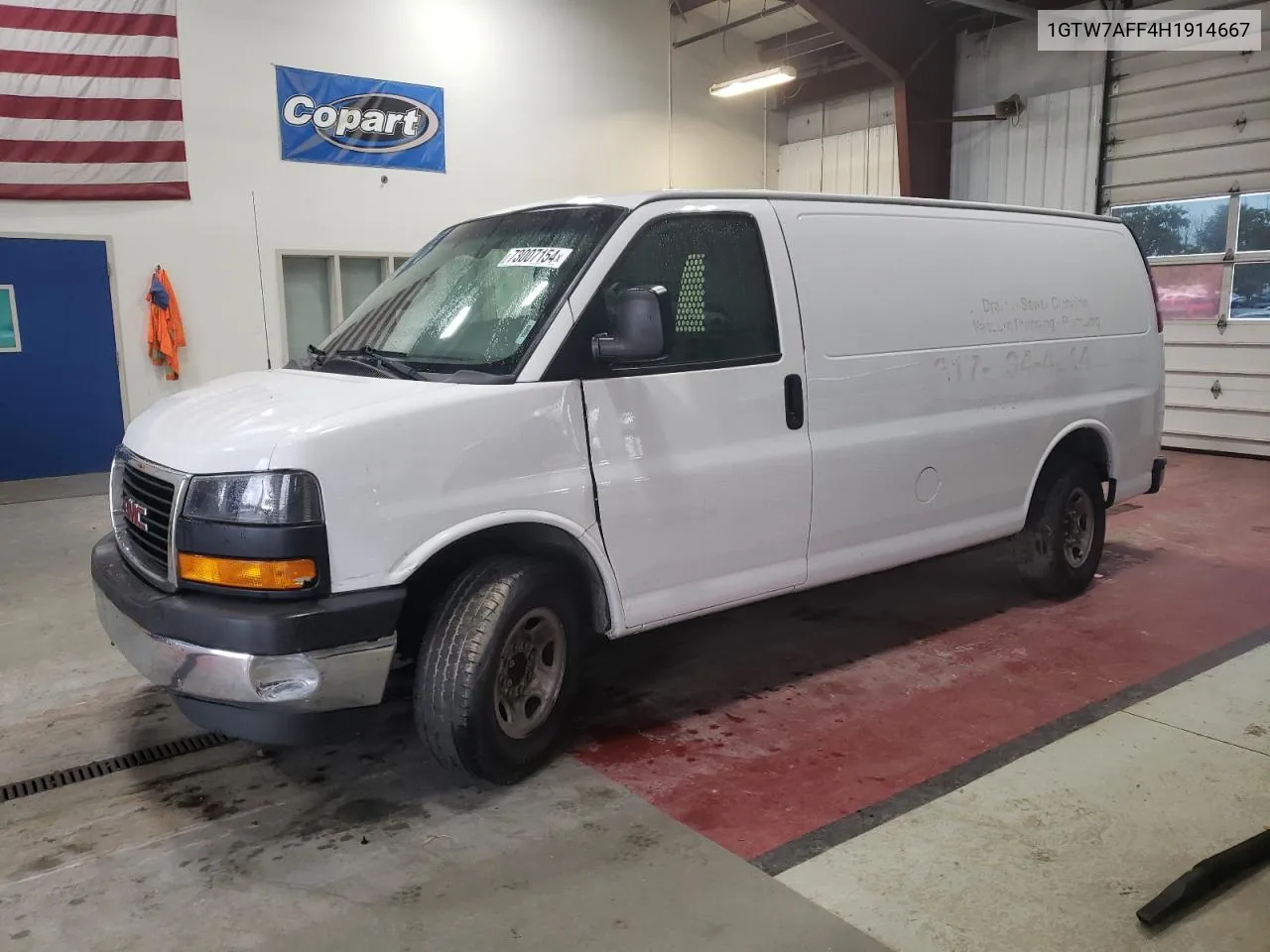 1GTW7AFF4H1914667 2017 GMC Savana G2500